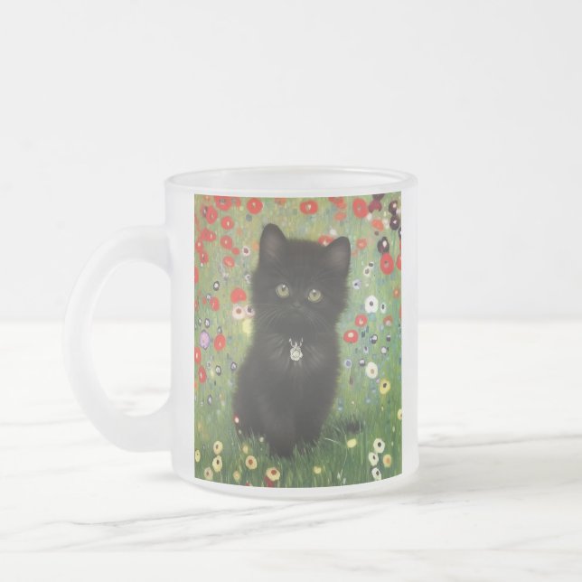 Tasse Givré Chaton de Gustav Klimt (Gauche)