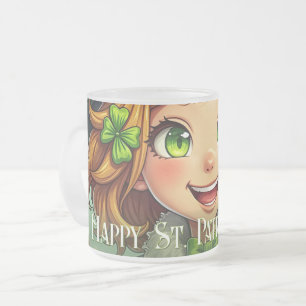 Tasse Givré Cheerful Leprechaun - Saint Patrick's Day Lucky Ch