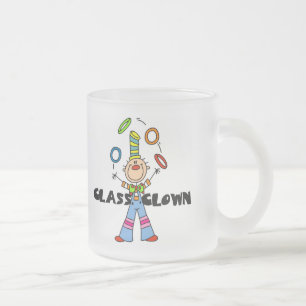 Tasse Givré Chemise de clown de la classe et cadeaux