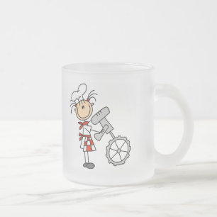 Tasse Givré Chemise femme cuisinier avec mélangeur T-shirts et
