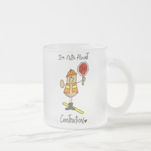 Tasse Givré Chemises et Cadeaux sur la Construction qui sont N