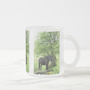 TASSE GIVRÉ CHEVAUX