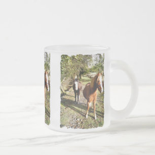 TASSE GIVRÉ CHEVAUX