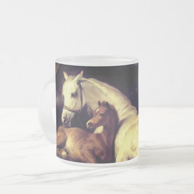 Tasse Givré Chevaux d'atterrisseur (Devant gauche)