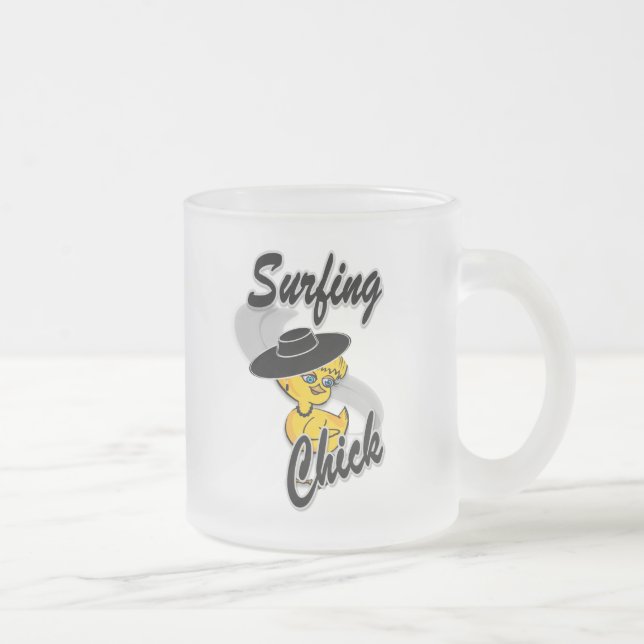 Tasse Givré Chick de surf #4 (Droit)