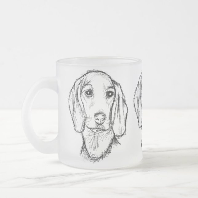 Tasse Givré Chien-chien dragon (Gauche)