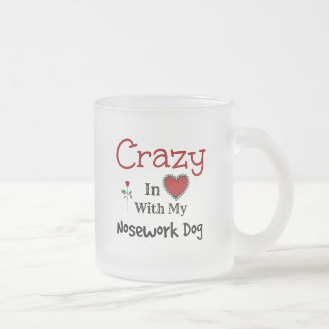 Tasse Givré Chien de Nosework (Droit)