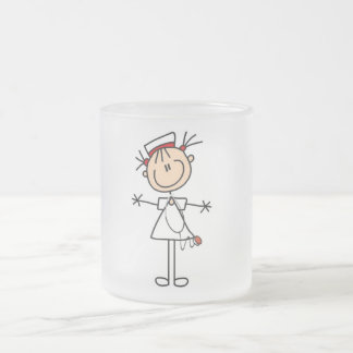 Tasse Givré Chiffre femelle blanc cadeaux de bâton de