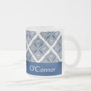 Tasse Givré Choisissez votre couleur Celtic Knot Motif décorat