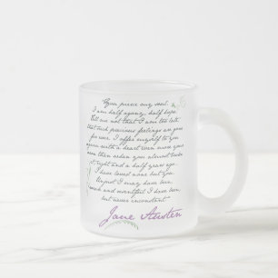 Tasse Givré Citation #1 de la persuasion de Jane Austen