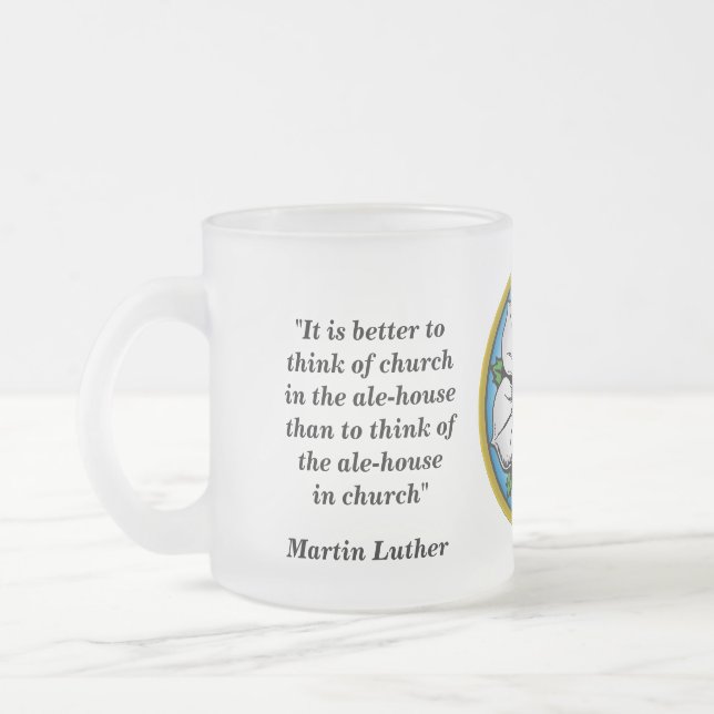 Tasse Givré Citation de Martin Luther Beer (Gauche)