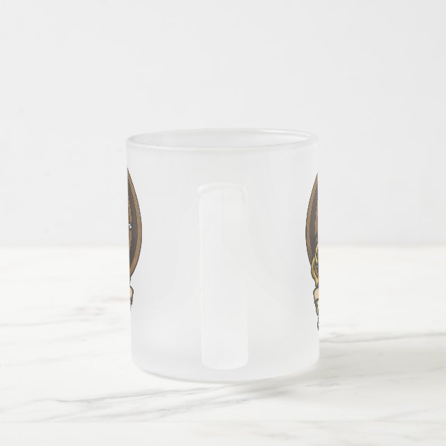 Tasse Givré Clan écossais Bruce Badge et Crest | Armoiries (Poignée)