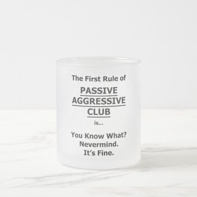 Tasse Givré Club Aggressif Passif (Centre)