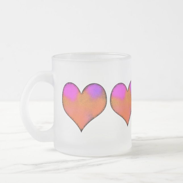 Tasse Givré coeur (Gauche)