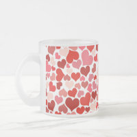 Coeurs multicolores Motif-20367