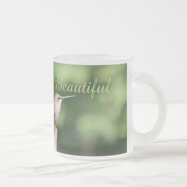 Tasse Givré Colibri (Droit)