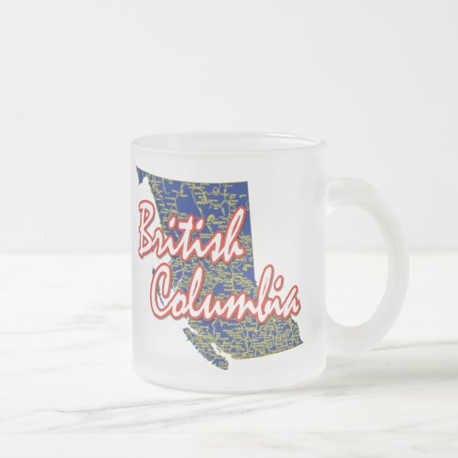 Tasse Givré Colombie-Britannique (Droit)