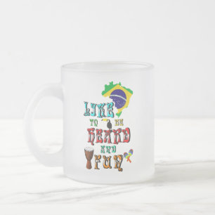 Tasse Givré Comme Être Entendu Et Amusant