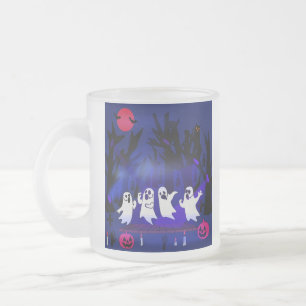 Tasse Givré Concours de chant de fantôme dans le cimetière de