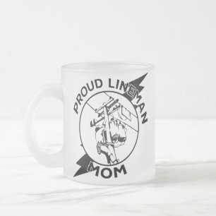 Tasse Givré Cool Super Fière Lineman Maman - Fête des Mères