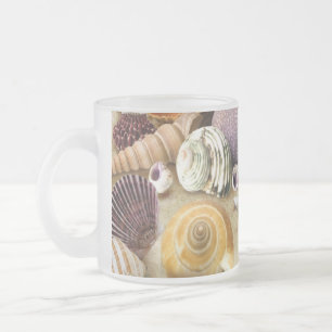 Tasse Givré Coques de mer sur la plage