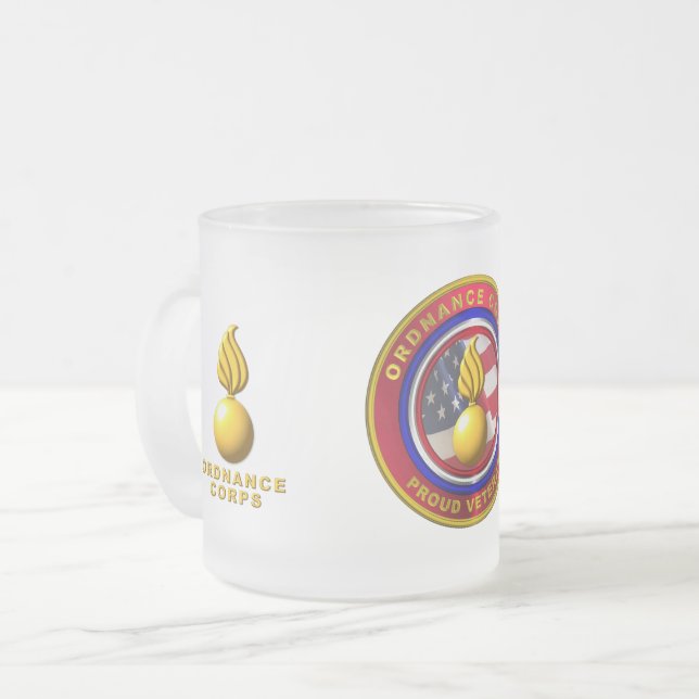 Tasse Givré Corps de commandement de l'Armée (Devant gauche)