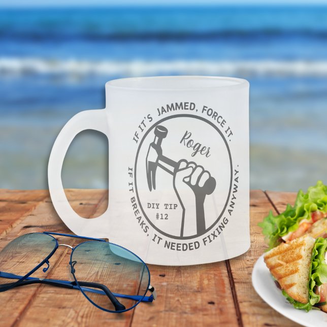 Tasse Givré Correction nécessaire de toute façon (Créateur téléchargé)
