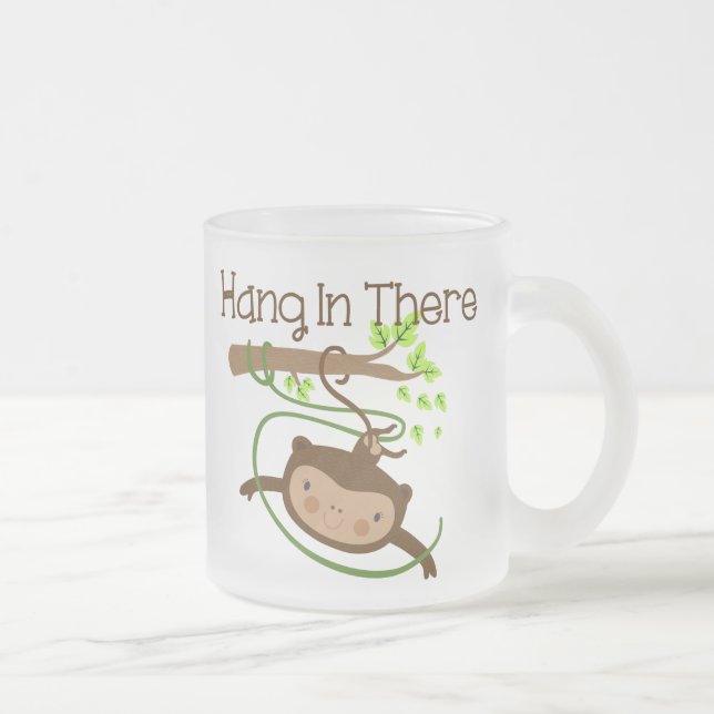 Tasse Givré Coup de singe dedans là (Droit)