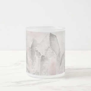 Tasse Givré Couronne Chakra de thérapie par les cristaux
