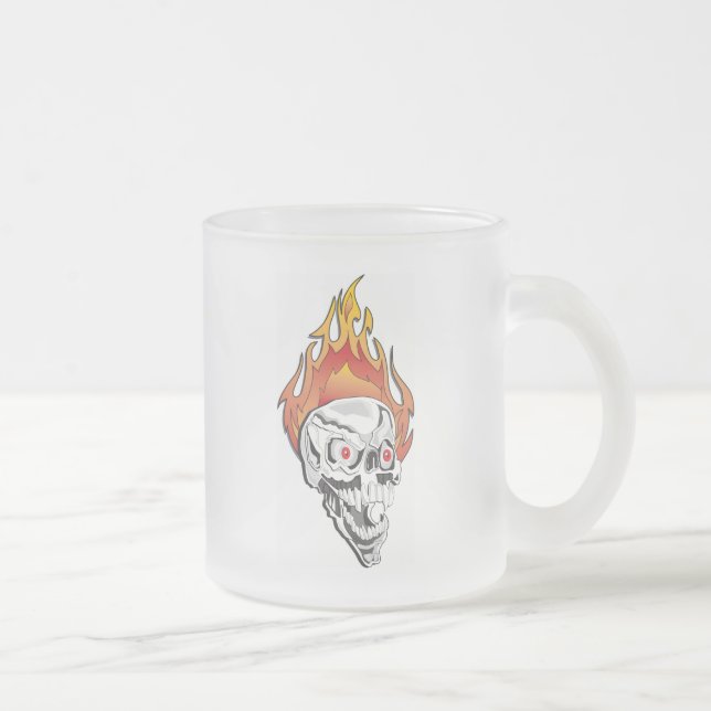 Tasse Givré Crâne flamboyant (Droit)