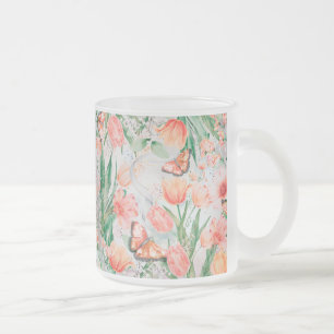 Tasse Givré Créez vos propres fleurs de printemps et papillons