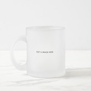 Tasse Givré Créez votre propre blanc