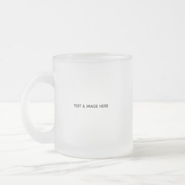 Tasse Givré Créez votre propre blanc (Gauche)