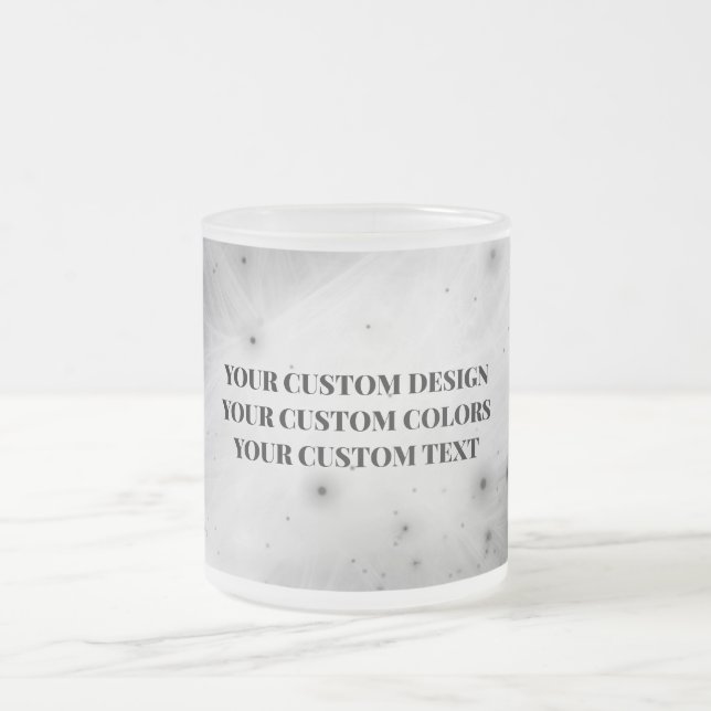 Tasse Givré Créez votre propre personnalisation (Centre)
