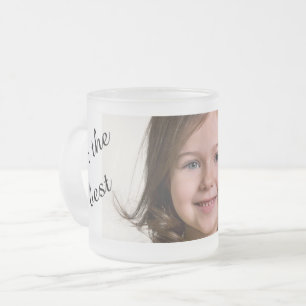 Tasse Givré Créez Votre Propre Photo Enfant Personnalisée
