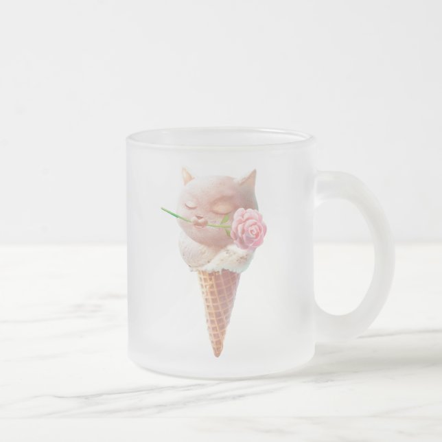 Tasse Givré Crème de glace Kitty - Rosy & Dreamy (Droit)