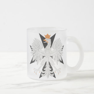 Tasse Givré Croix maltaise polonaise d'Eagle