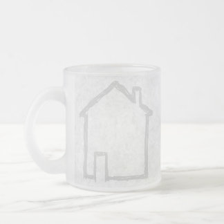 Tasse Givré Croquis de Chambre. Gris