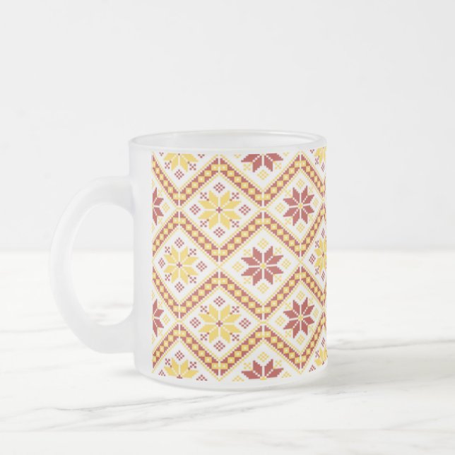 Tasse Givré Crossière ukrainienne décorative (Gauche)