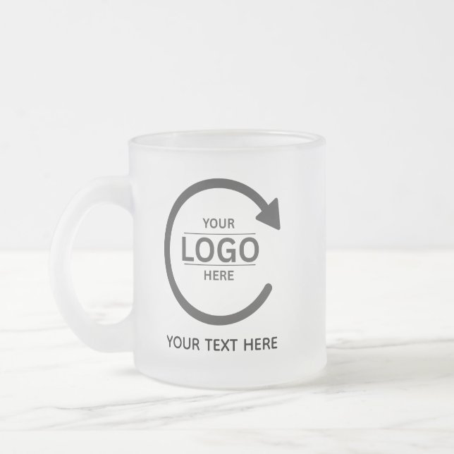 Tasse Givré Custom Business Brand Logo (Gauche)