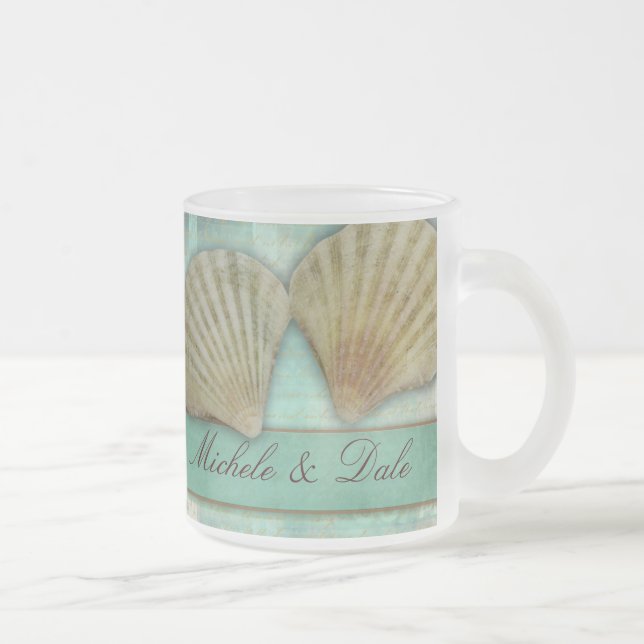 Tasse Givré Customisez votre propre conception de coquillage (Droit)