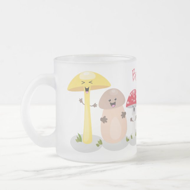 Tasse Givré Cute kawaii champignon champignon toadstool (Gauche)