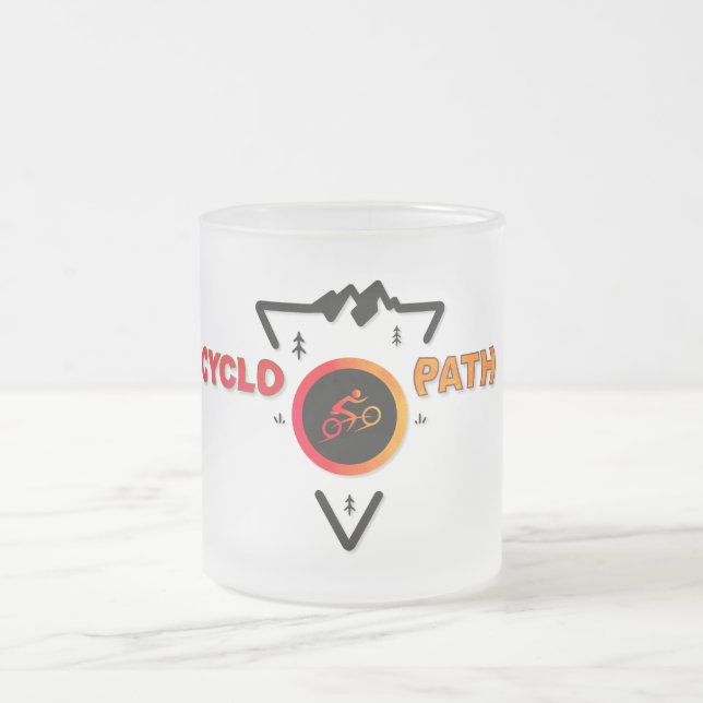 Tasse Givré Cyclopath Retro Orange Edition (Centre)