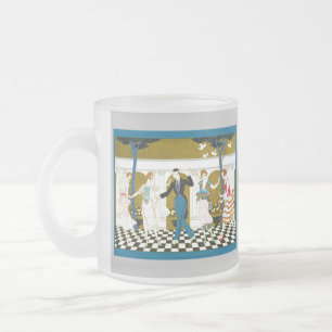 Tasse Givré Danse Art déco