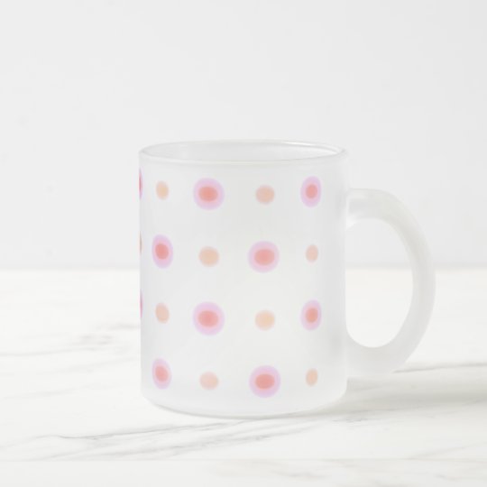 Tasse Givré Danse fabriquée à la main de polka ensoleillée