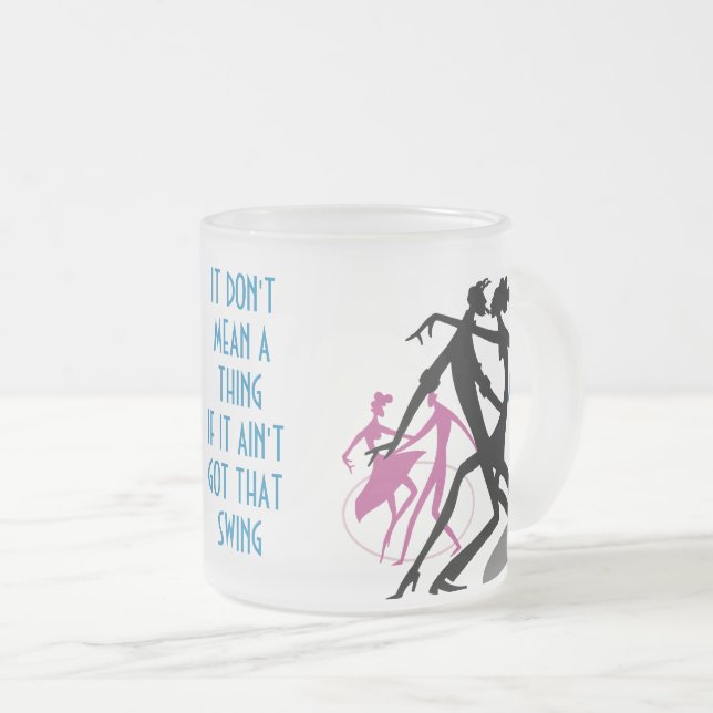 Tasse Givré Danse & Swing (Devant droit)