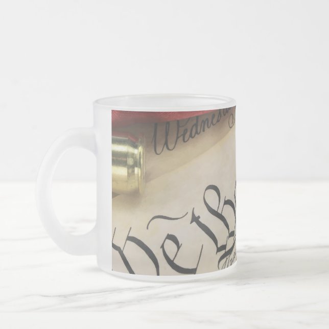 Tasse Givré Déclaration d'indépendance (Gauche)