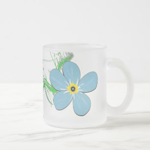 Tasse Givré Décor de fleur