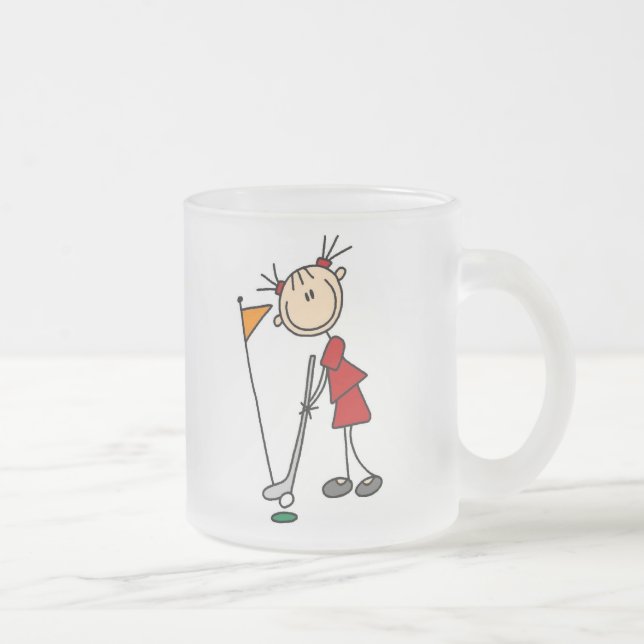 Tasse Givré Descente du putt du sac vert (Droit)