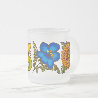 Tasse Givré Design floral